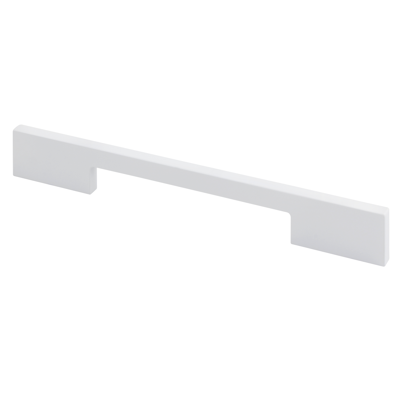 Greep drimo 224mm aluminium / wit symmetrisch